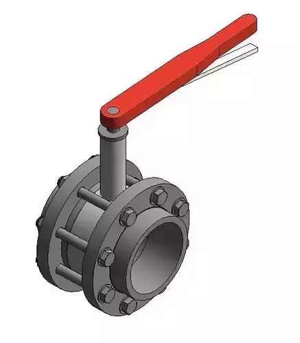 U-PVC BUTTERFLY VALVE - Auto size- Size - 50mm-250mm