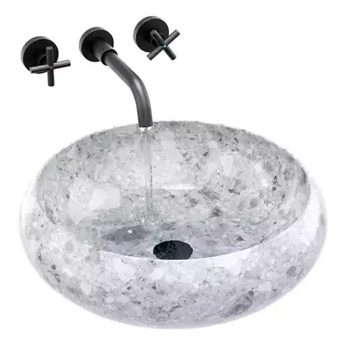 Ronda gray granite sink