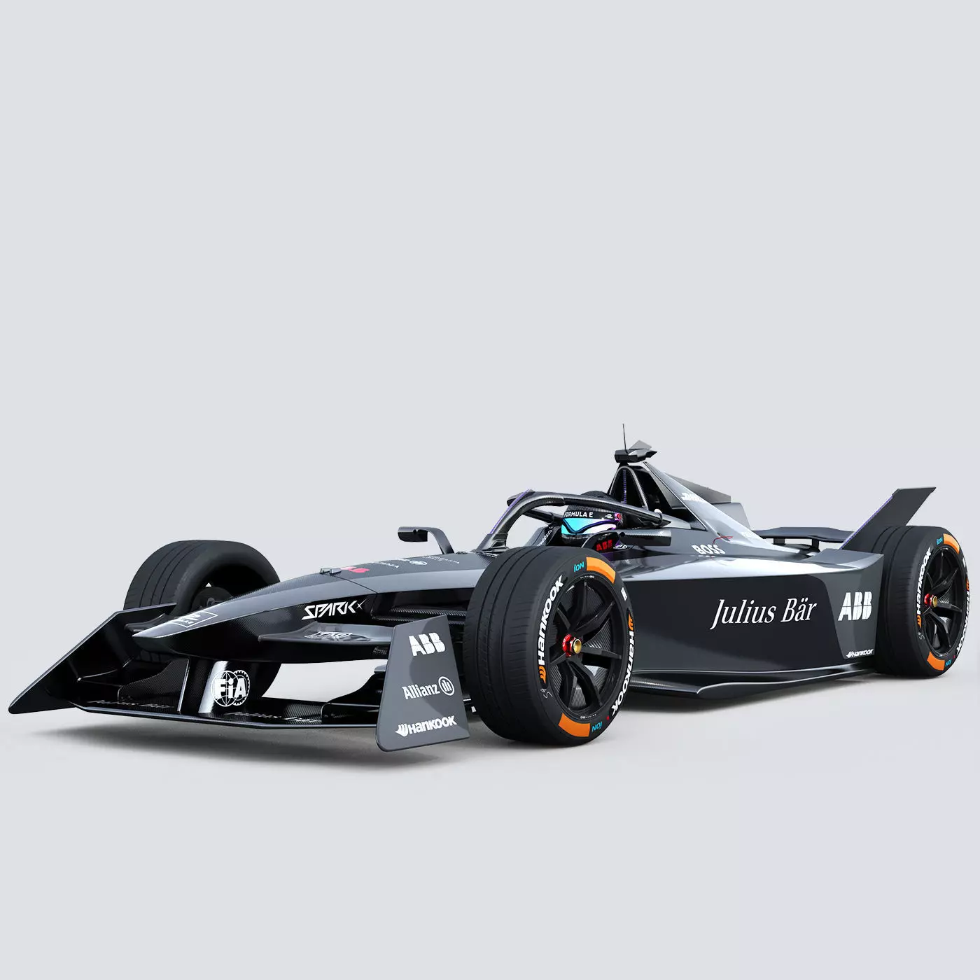 Formula E Gen3 2023 Template 3D model_0