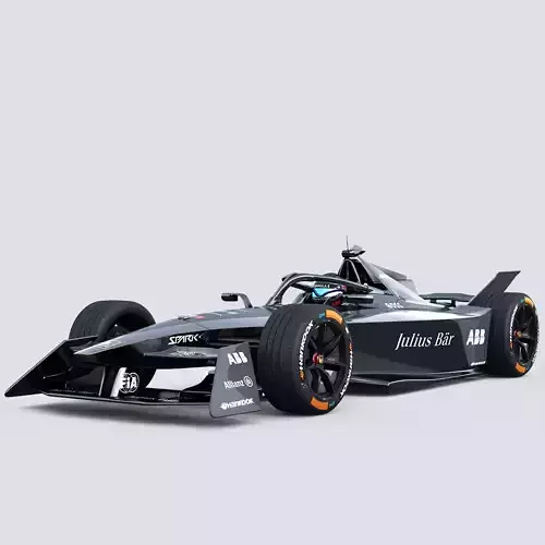 Formula E Gen3 2023 Template 3D model