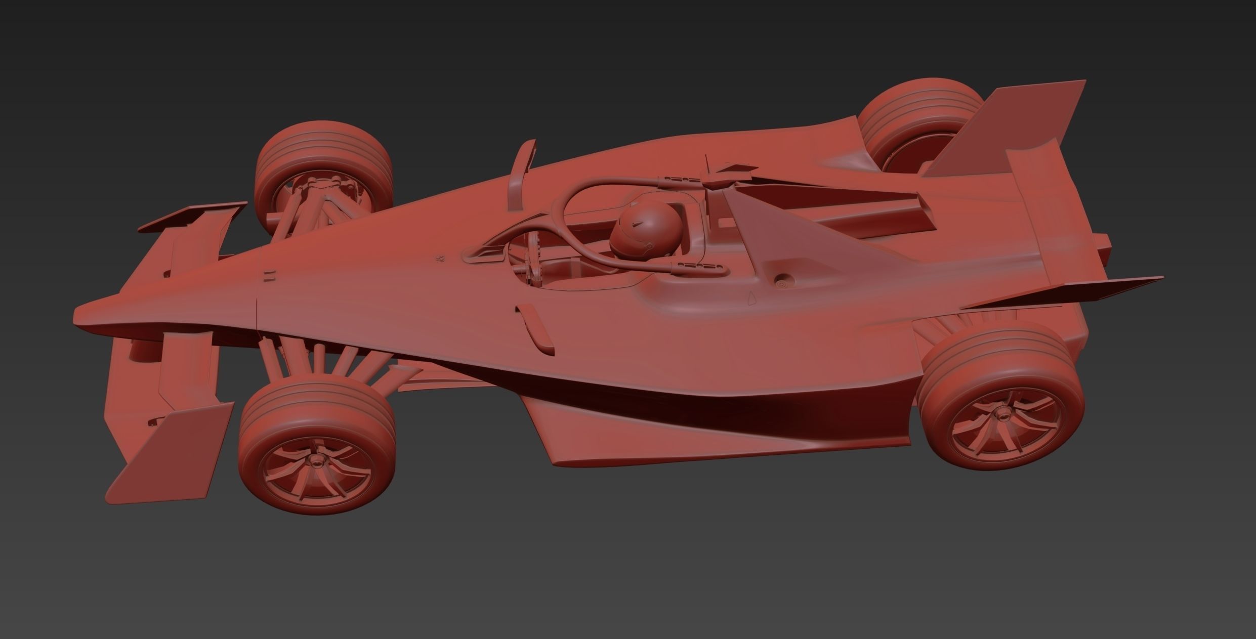 Formula E Gen3 2023 Template 3D model_24