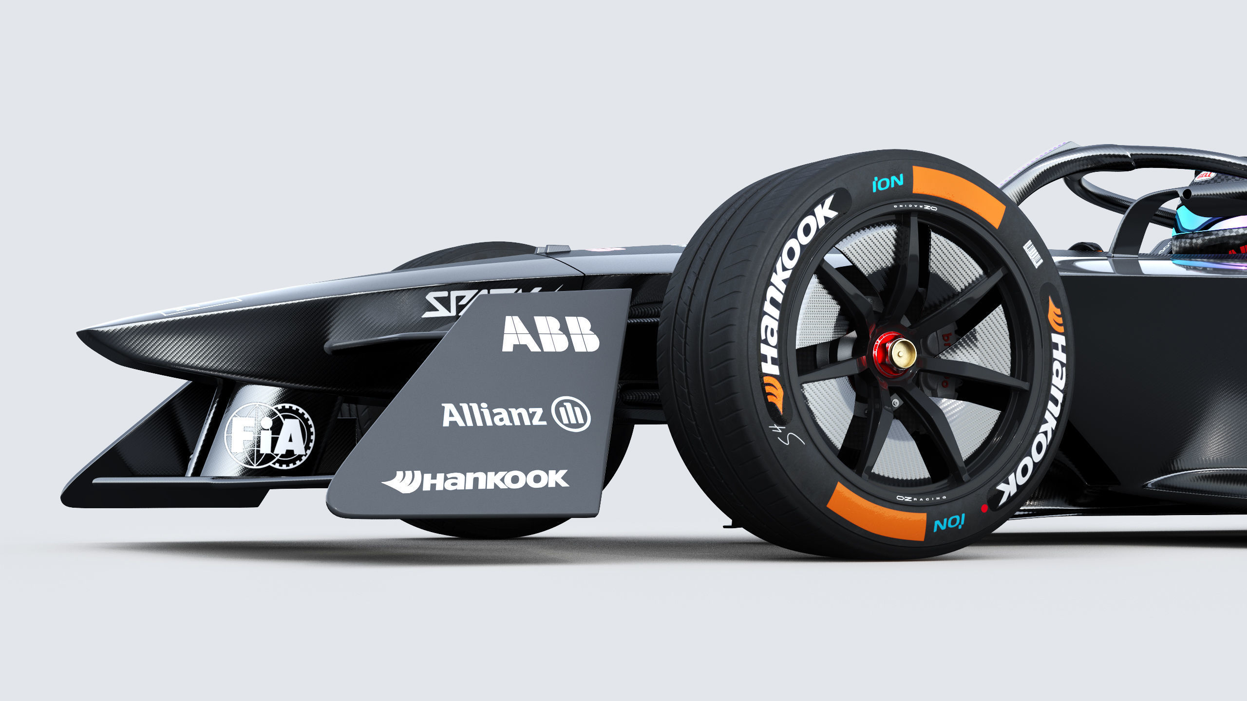 Formula E Gen3 2023 Template 3D model_2