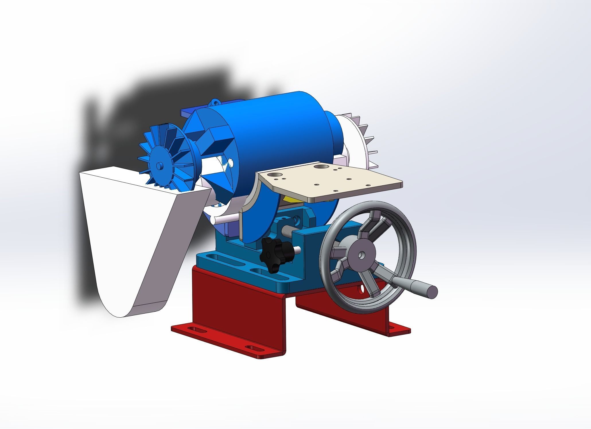 Motor aging test machine  3D model_23