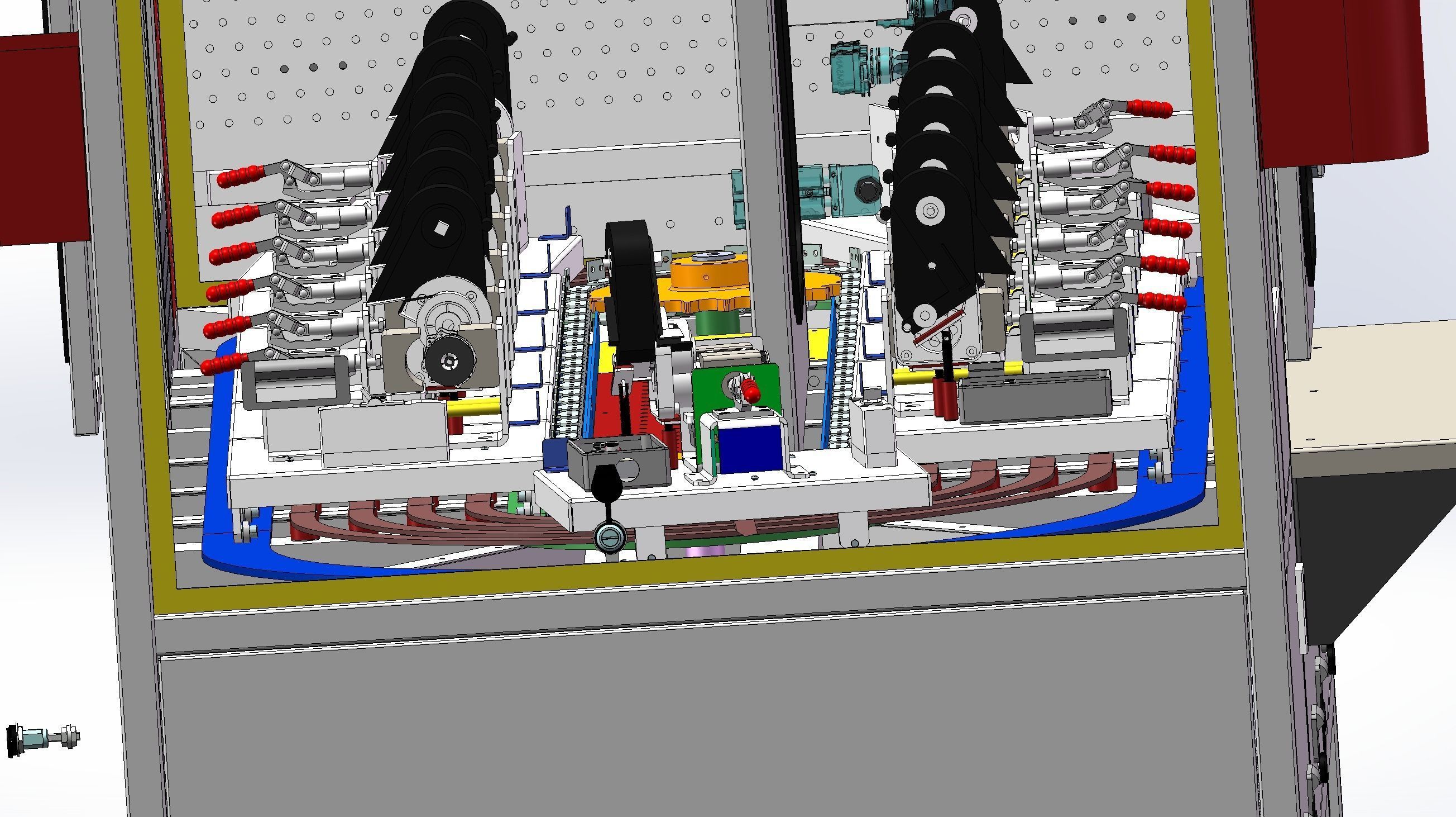 Motor aging test machine  3D model_15