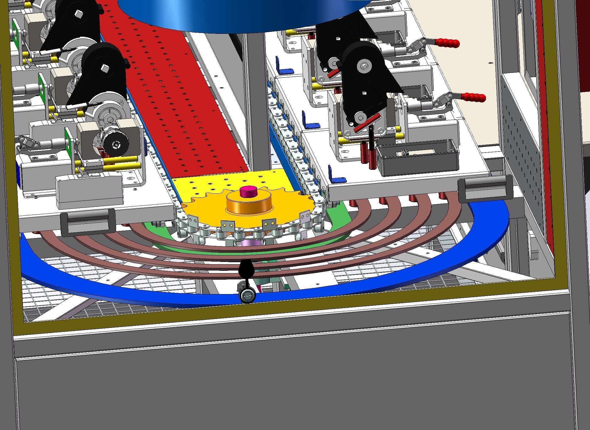 Motor aging test machine  3D model_16