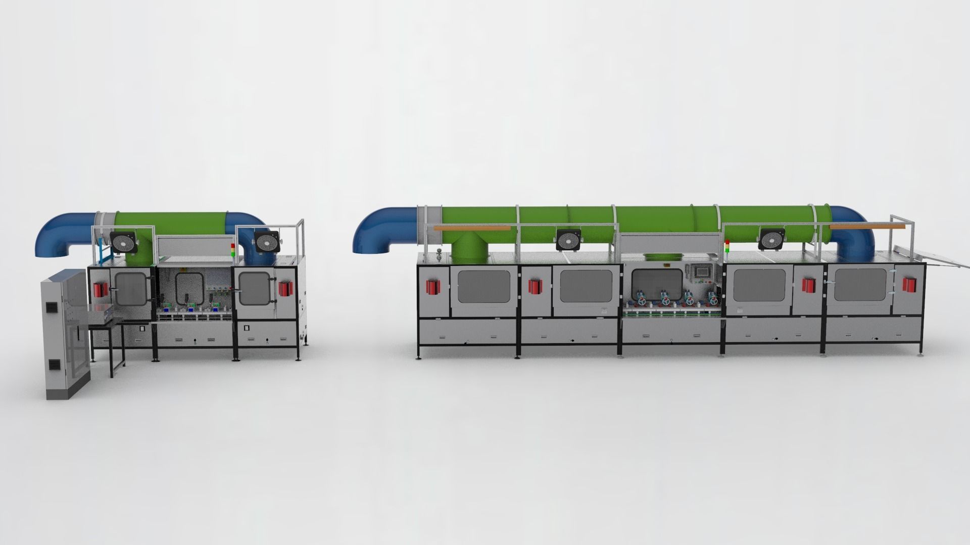 Motor aging test machine  3D model_3