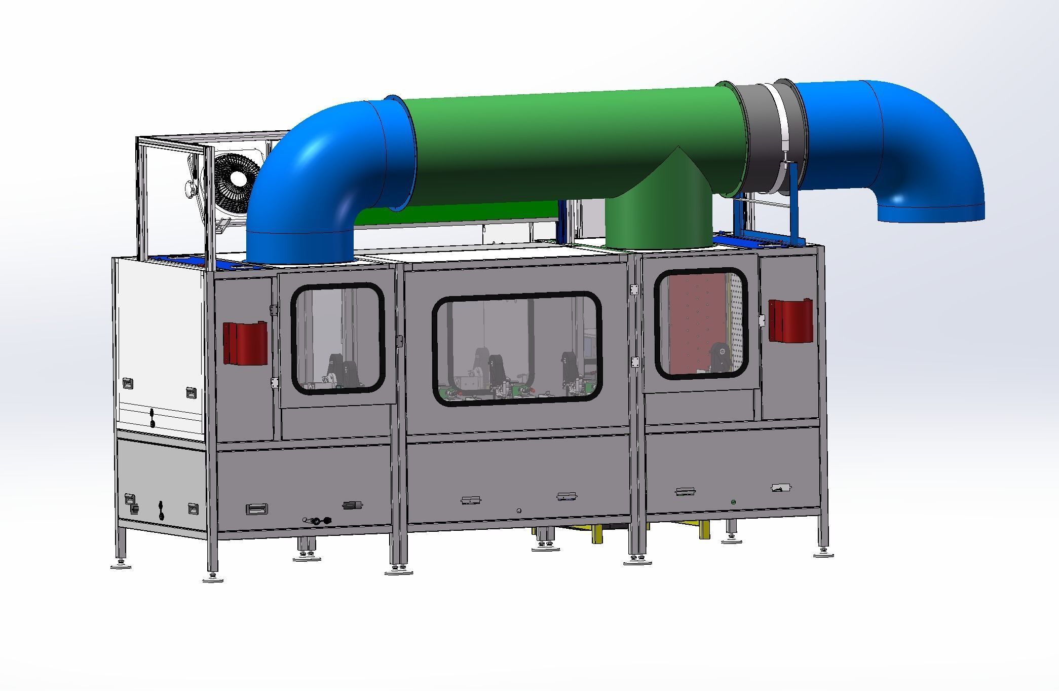 Motor aging test machine  3D model_17