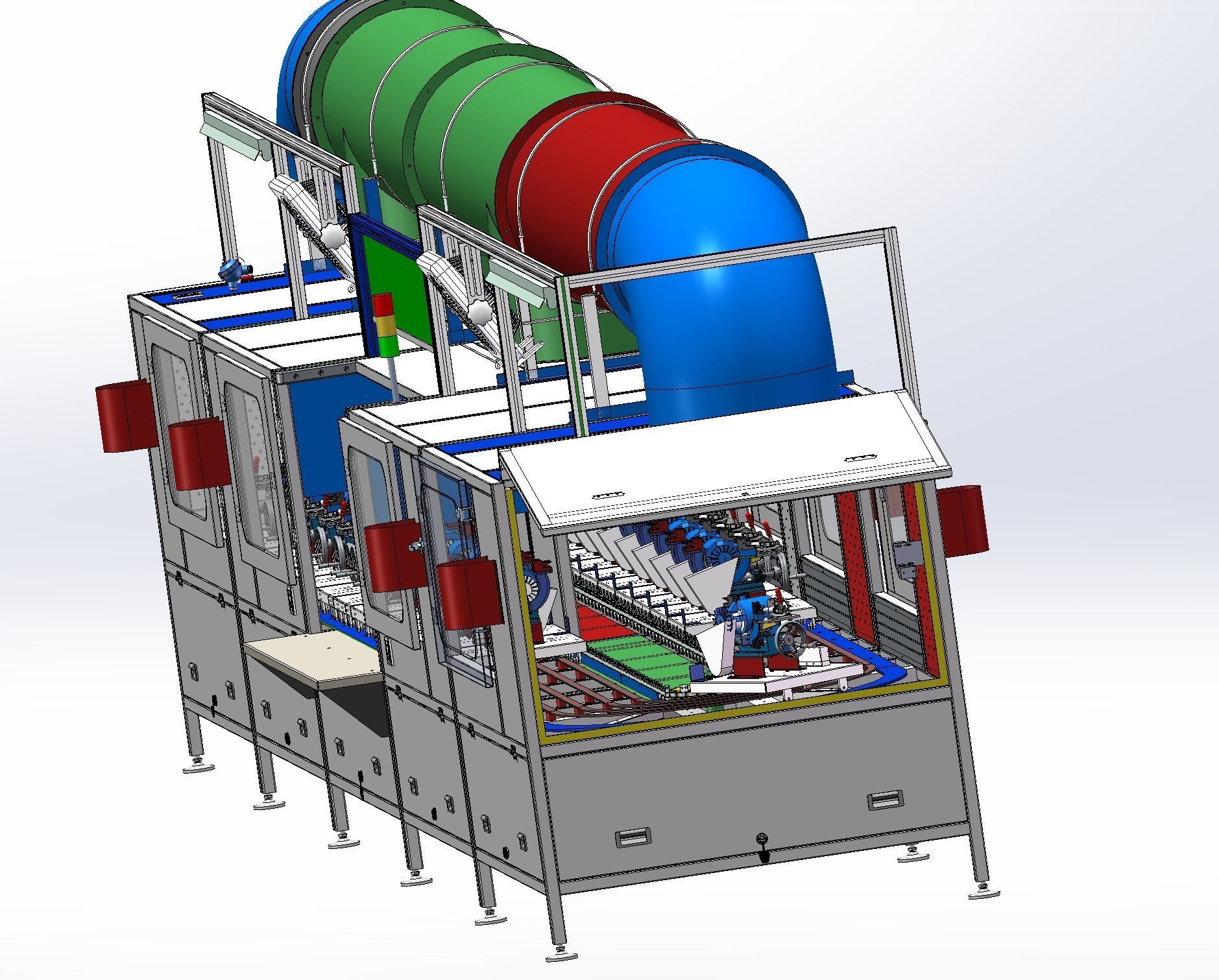 Motor aging test machine  3D model_25