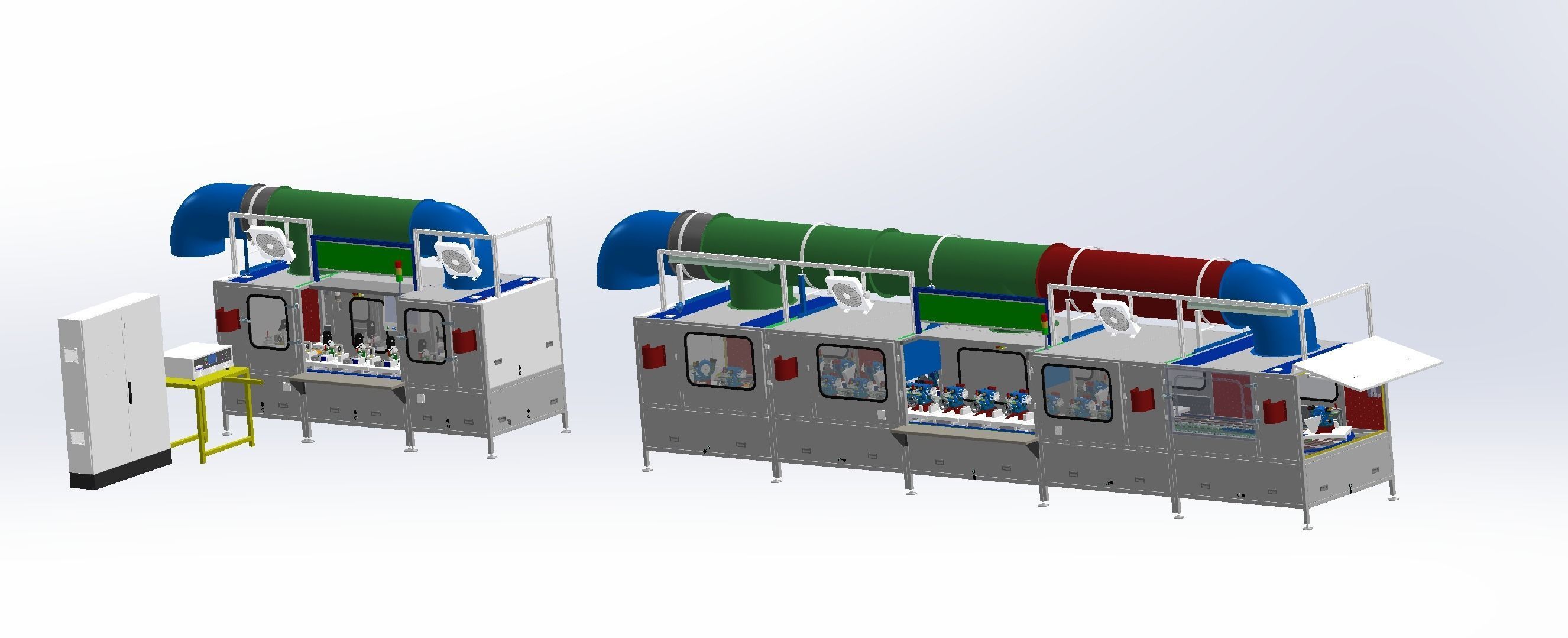 Motor aging test machine  3D model_4