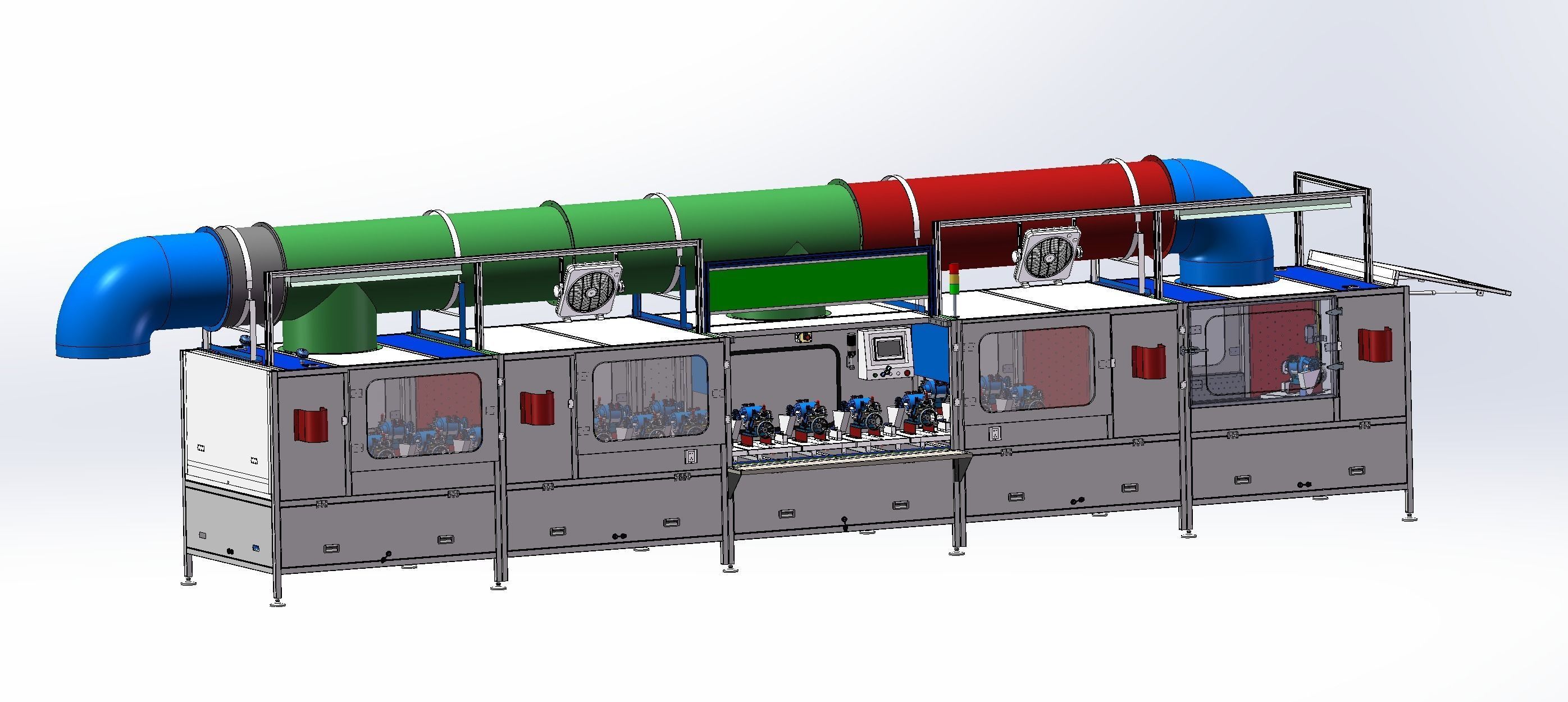 Motor aging test machine  3D model_22