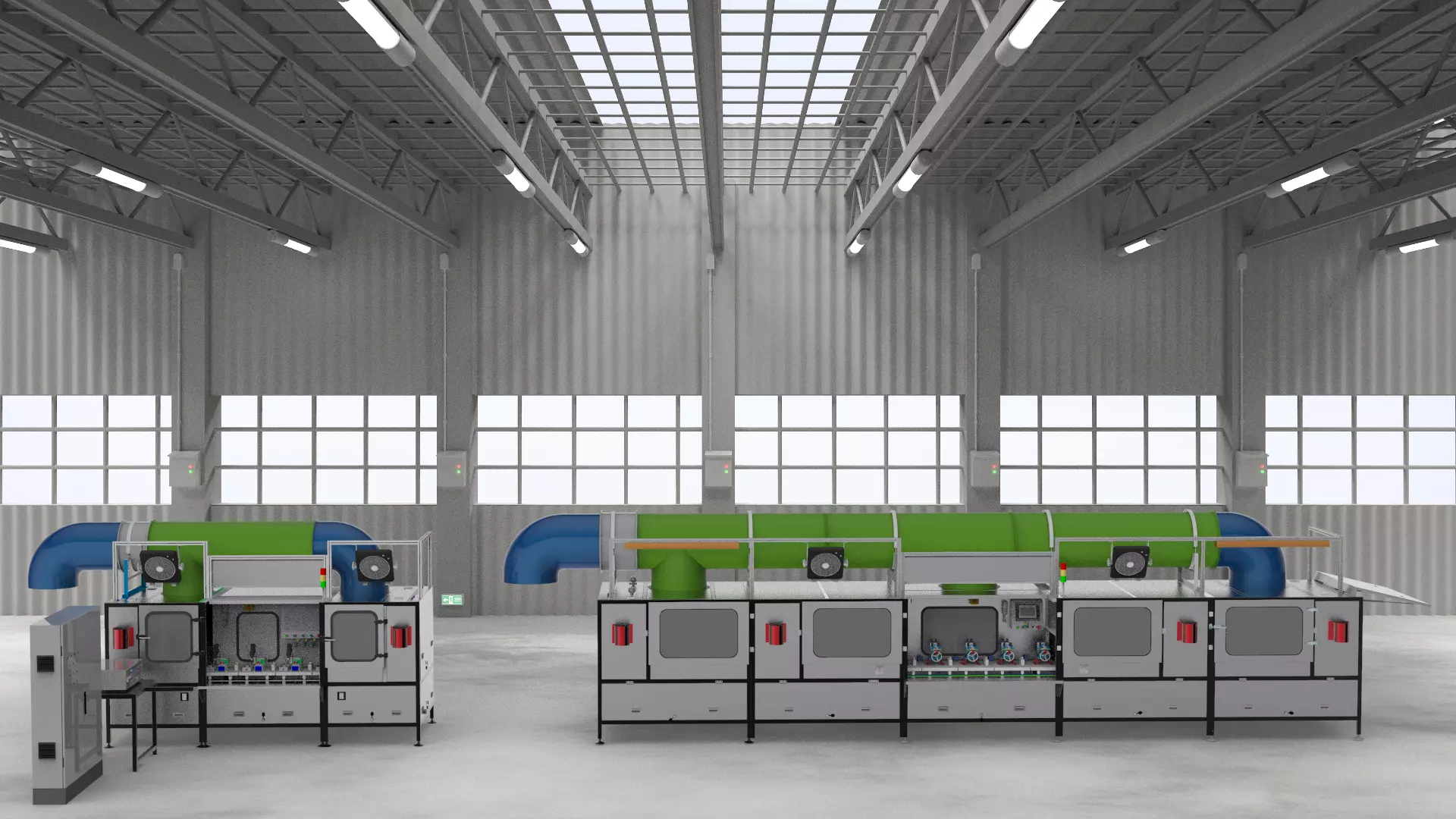 Motor aging test machine  3D model_0