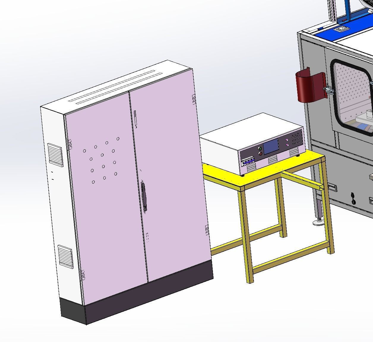 Motor aging test machine  3D model_10