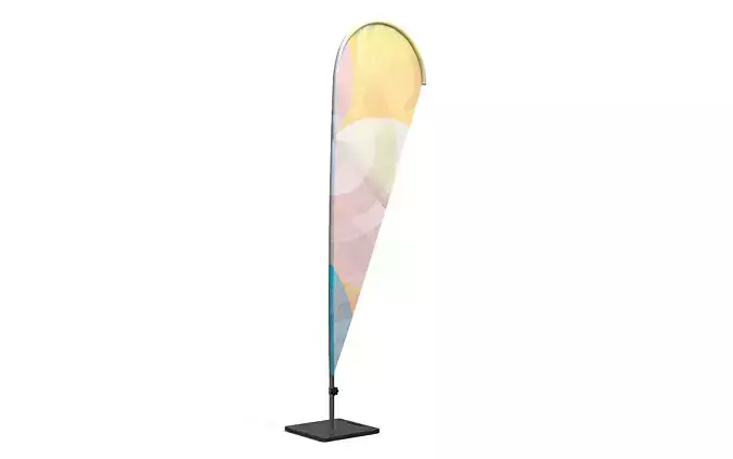 beach flag  stand outdoor garden advertisement sea summer sand