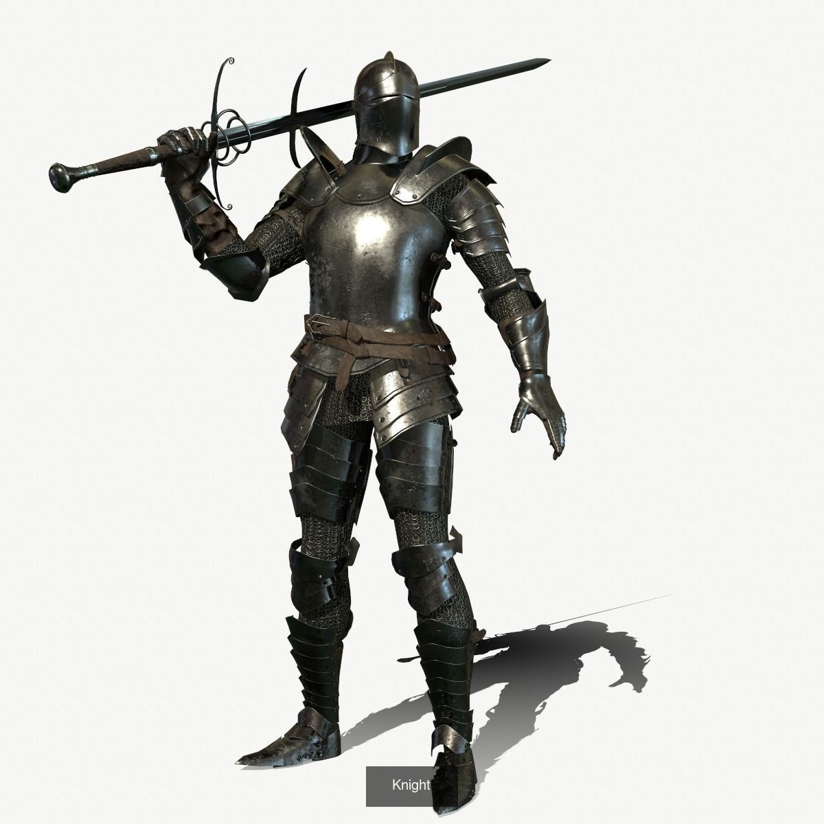 Knight Pack 3D Model Collection_9