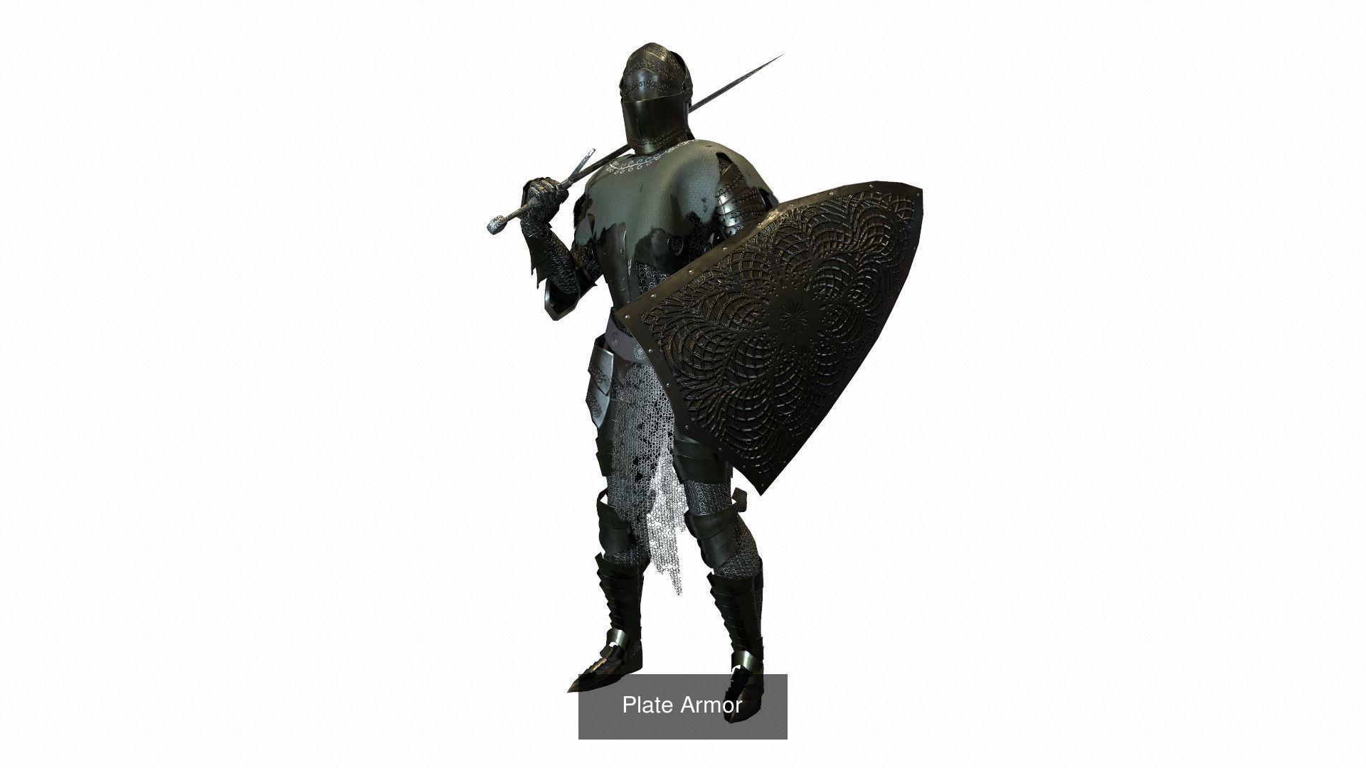 Knight Pack 3D Model Collection_7
