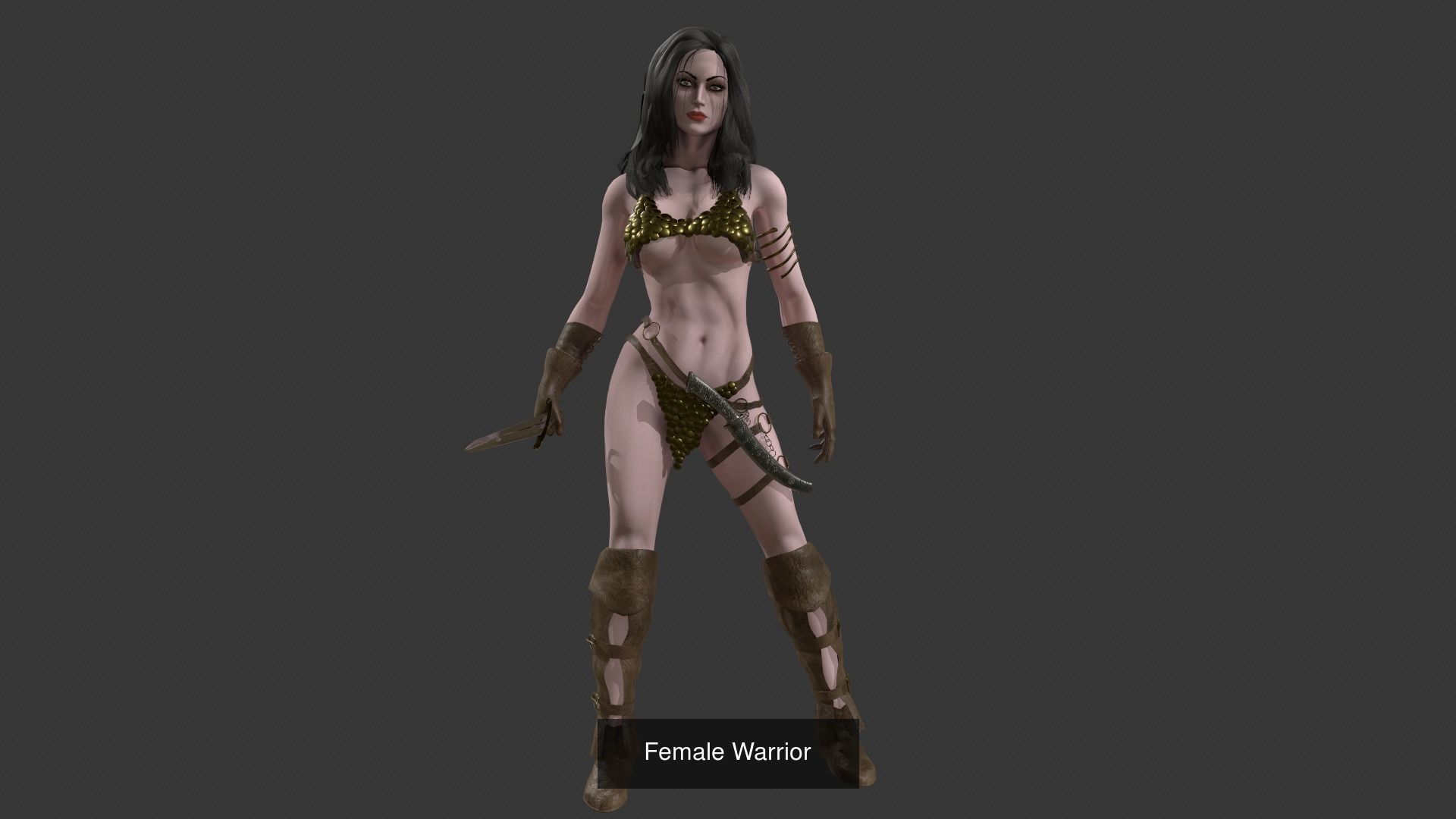 Barbarians Pack 3D Model Collection_5