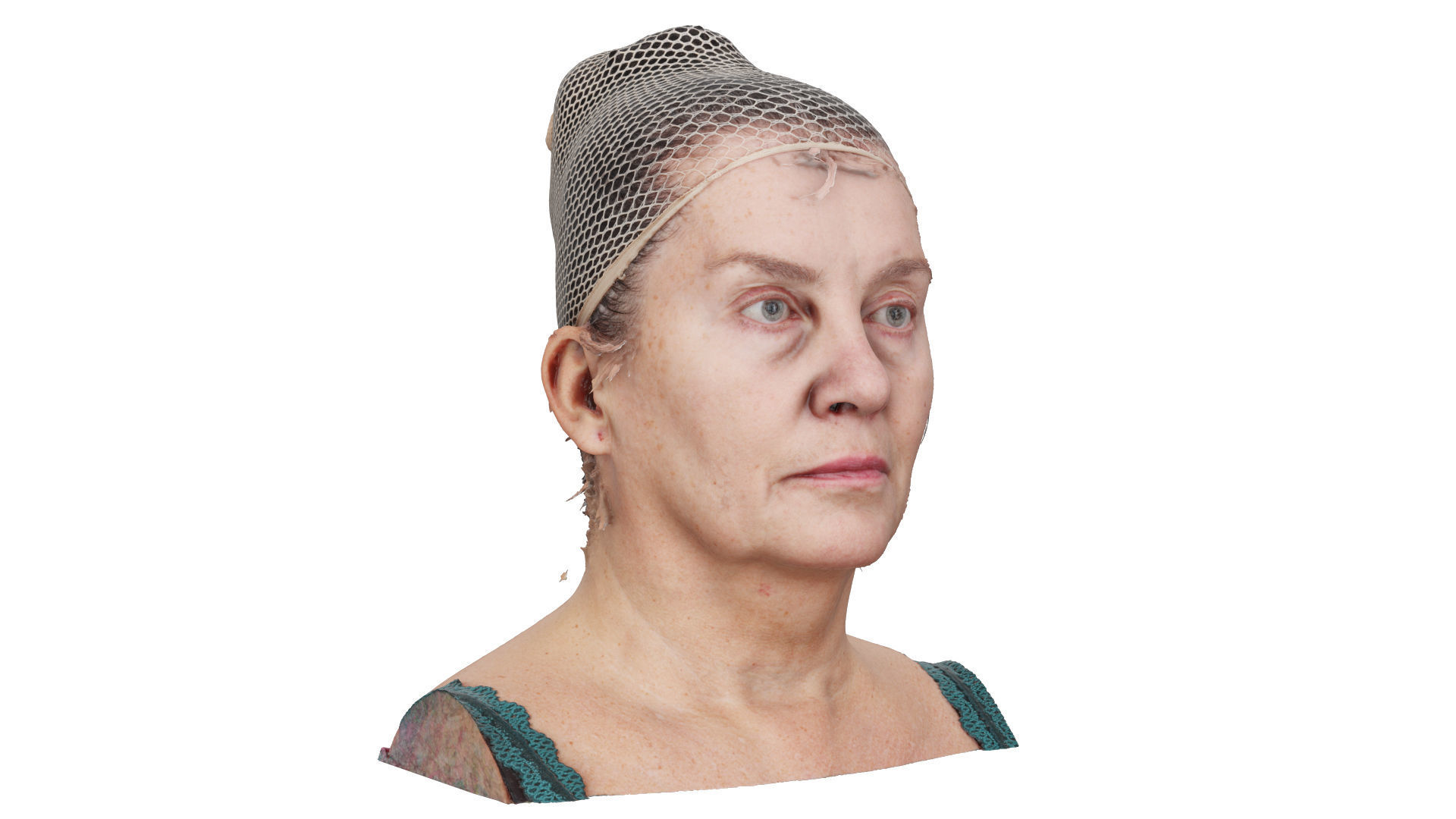 Raw 3D Head Scan Isolda Hoven 3D model_2