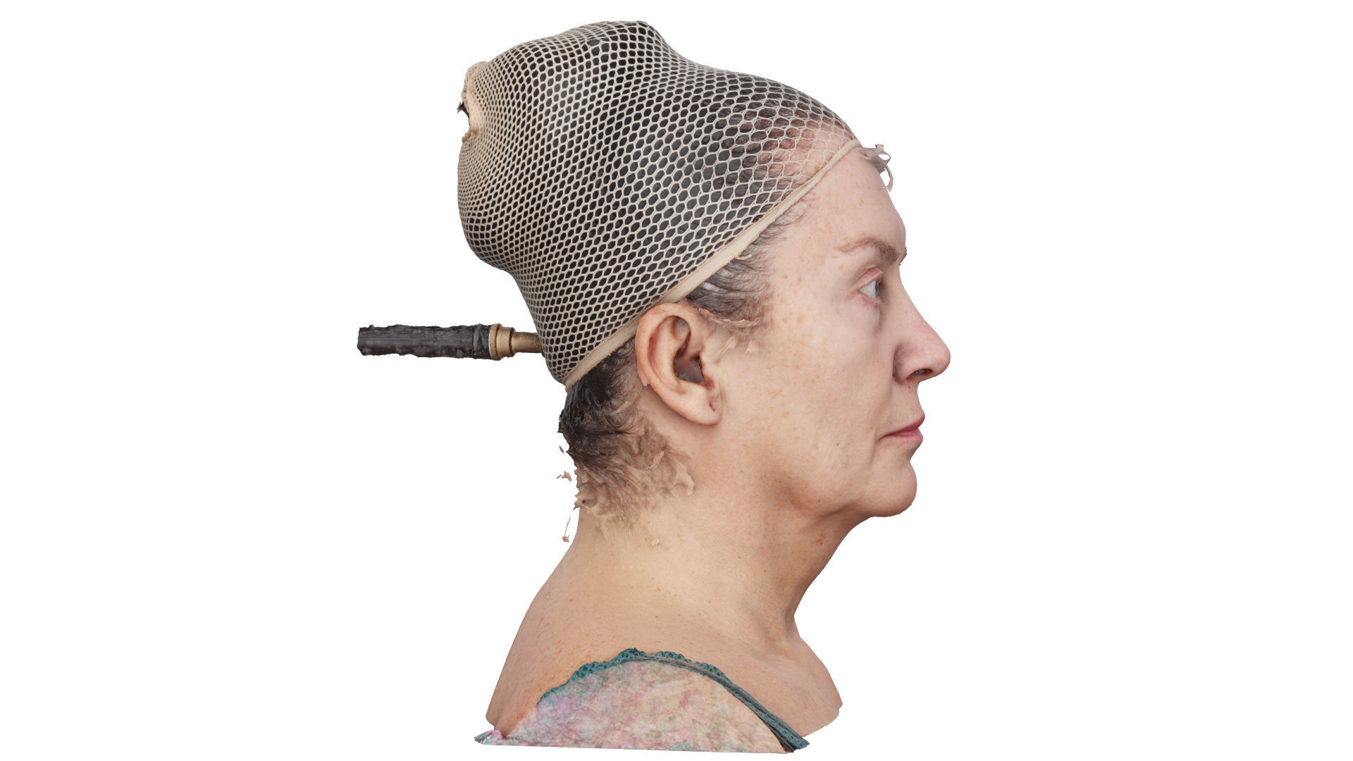 Raw 3D Head Scan Isolda Hoven 3D model_3