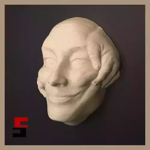 Abstract Art Face WallArt Lucid Dream The Windows