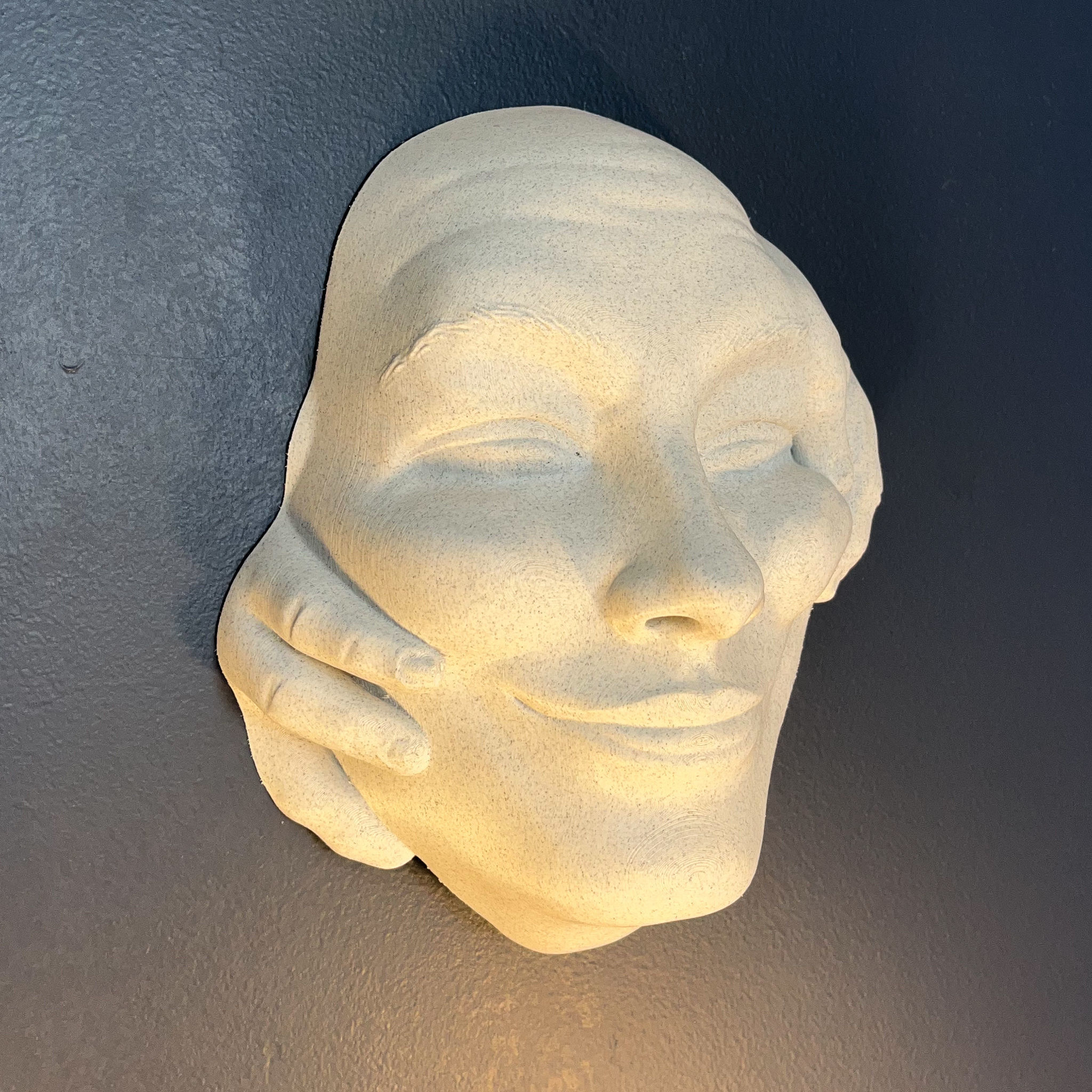 Abstract Art Face WallArt Lucid Dream The Windows 3D print model_13