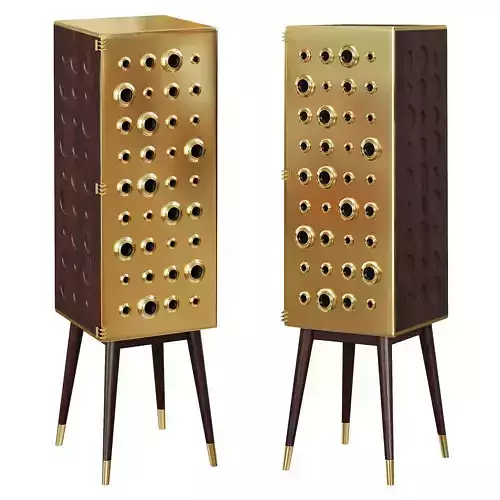 MONOCLES TALL CABINET by Maisonvalentina 3D model