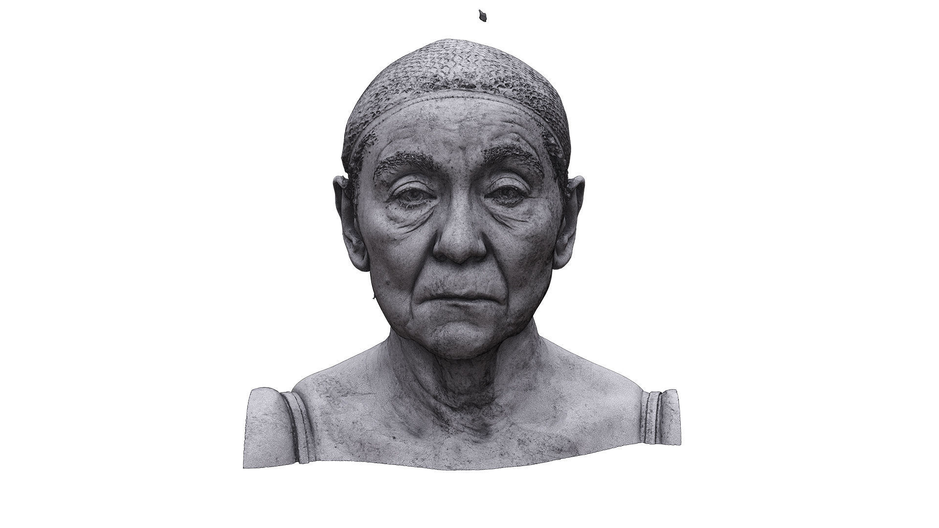 Raw 3D Head Scan Isla Cole 3D model_7