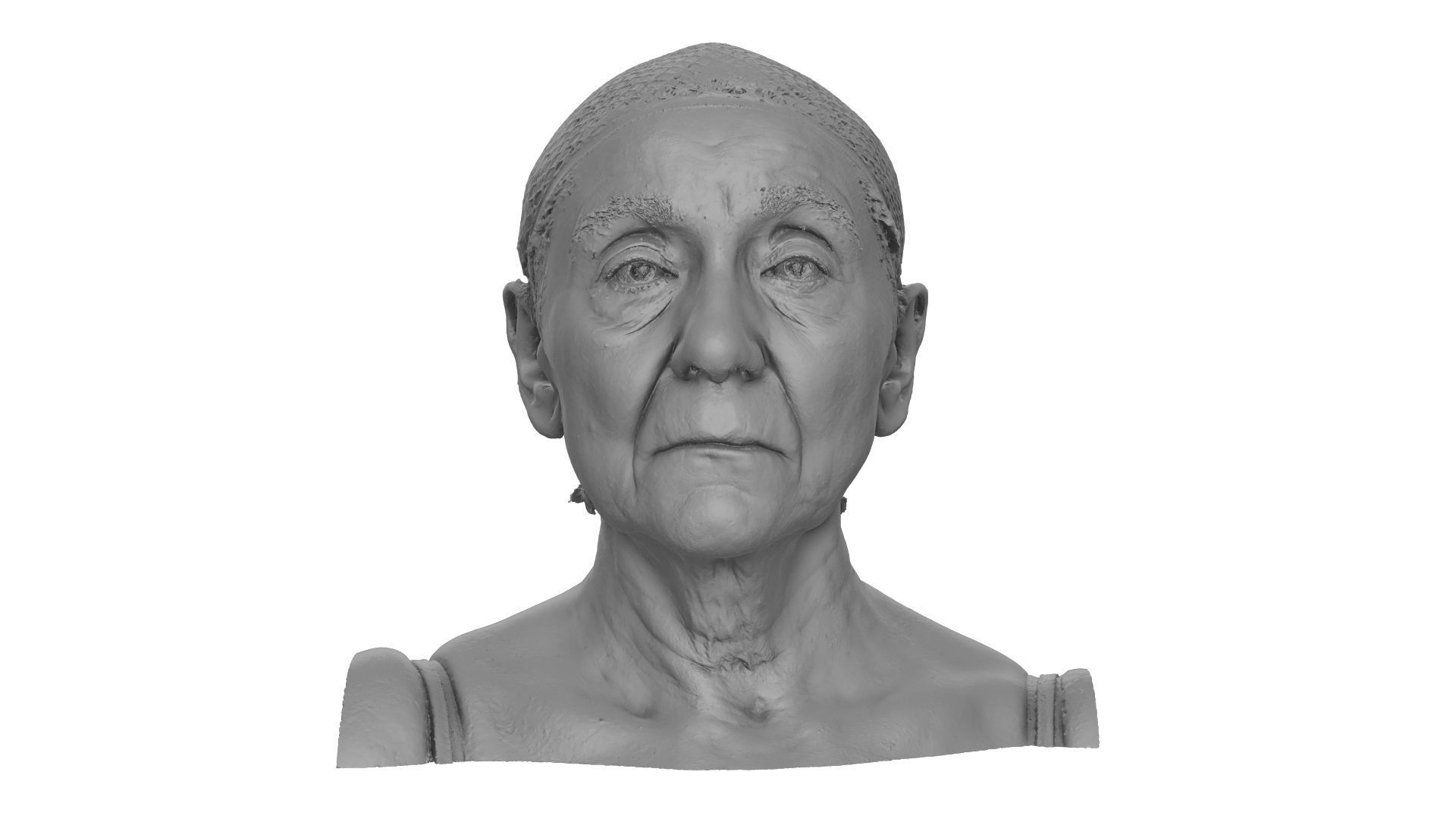 Raw 3D Head Scan Isla Cole 3D model_4