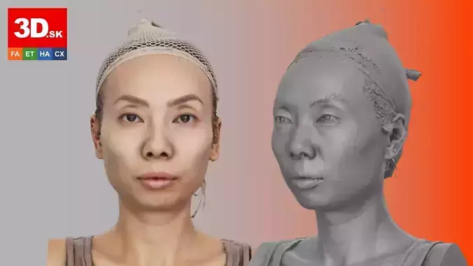 Raw 3D Head Scan Ishikawa Sayoko
