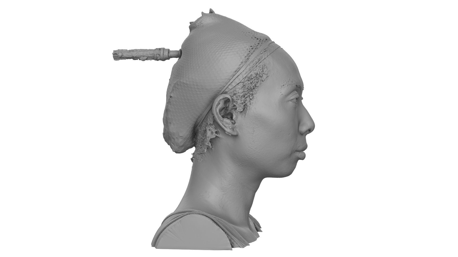 Raw 3D Head Scan Ishikawa Sayoko 3D model_6