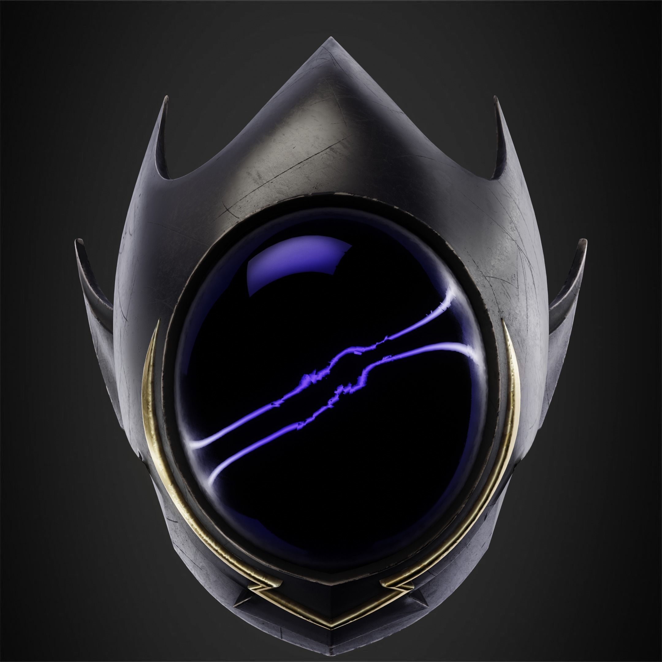 Code Geass Zero Mask for Cosplay 3D print model_3