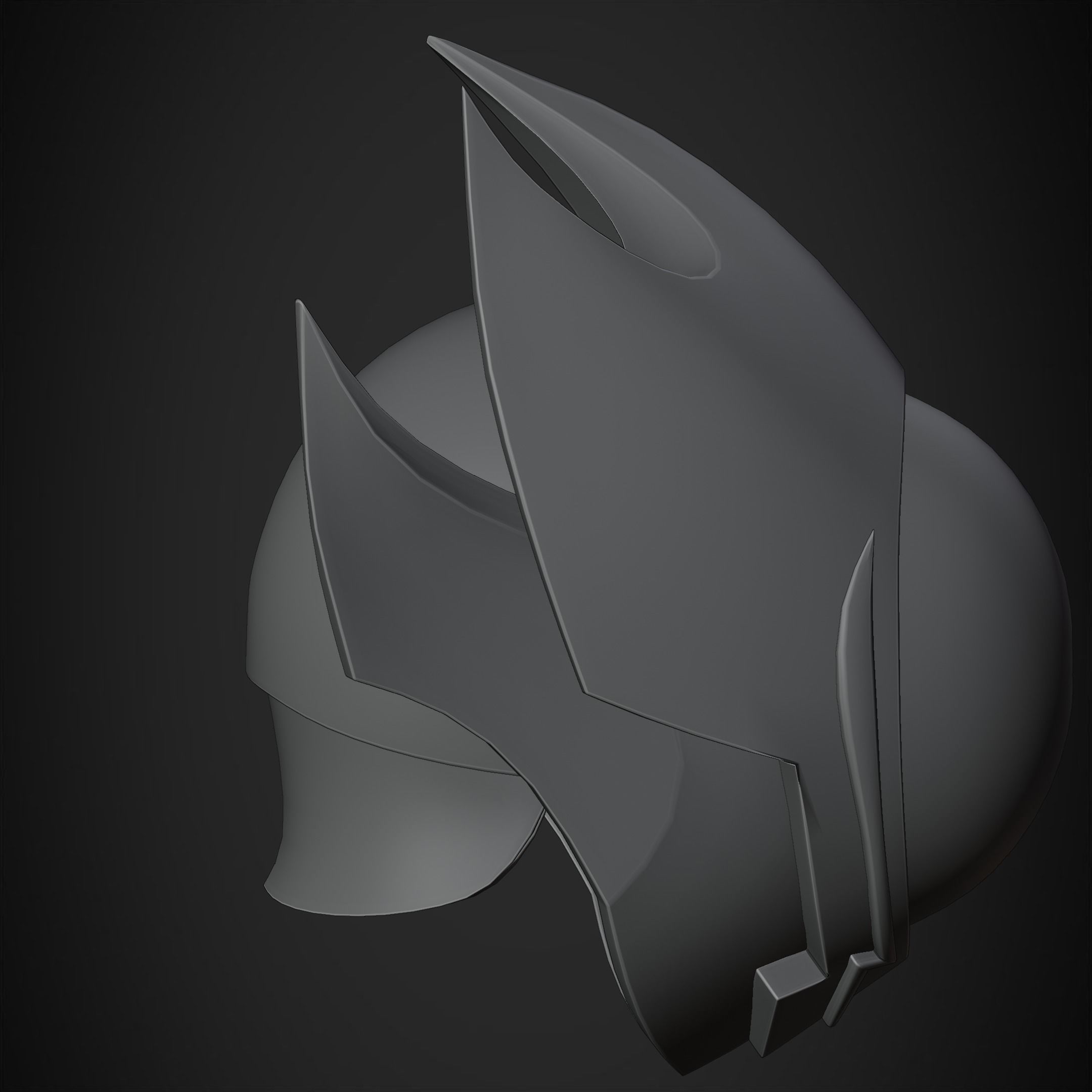 Code Geass Zero Mask for Cosplay 3D print model_17