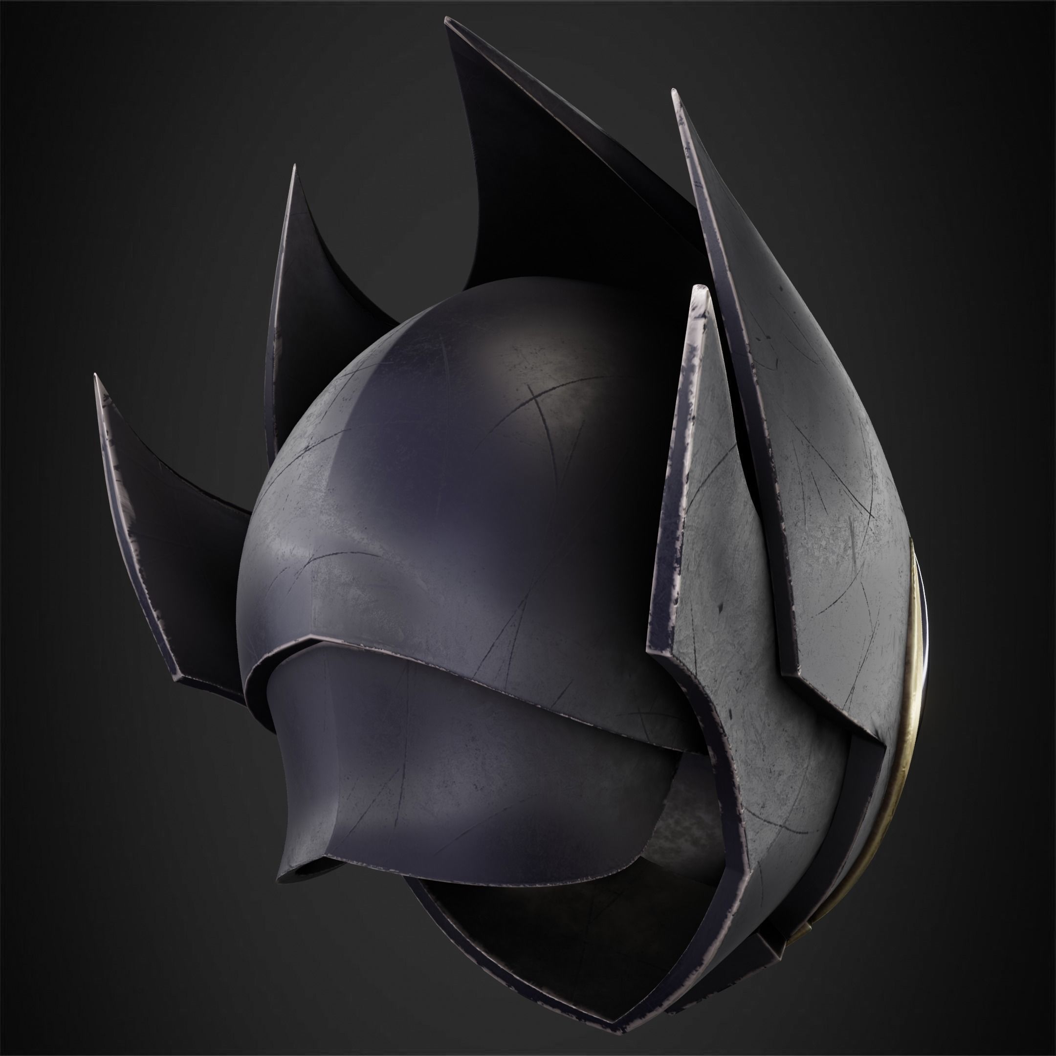 Code Geass Zero Mask for Cosplay 3D print model_9