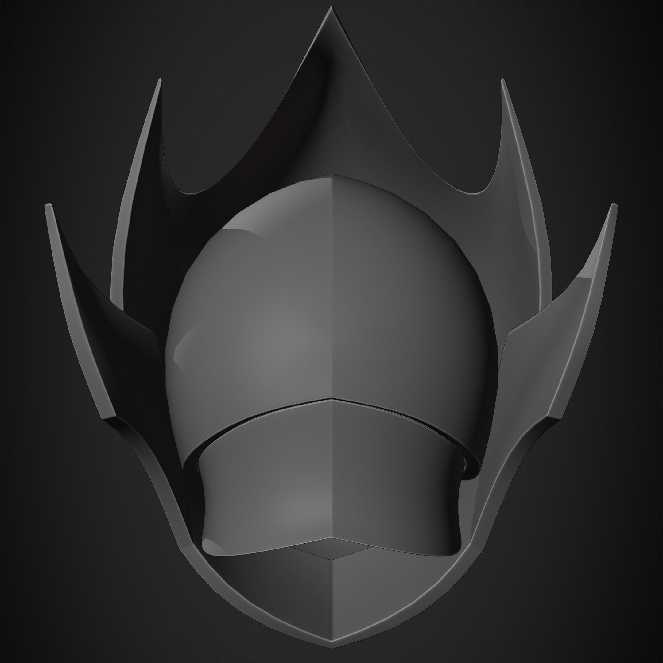 Code Geass Zero Mask for Cosplay 3D print model_15