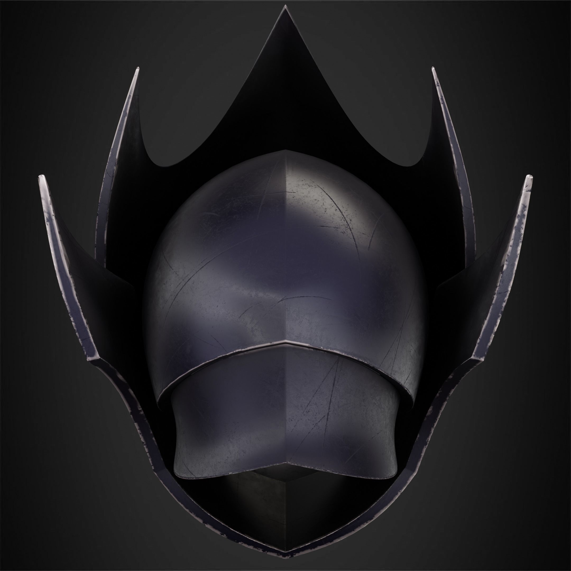 Code Geass Zero Mask for Cosplay 3D print model_4