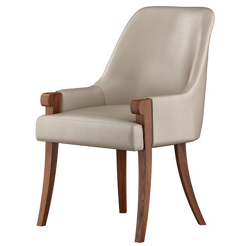 Atticus armchair by Bakerfurniture 3D model 3