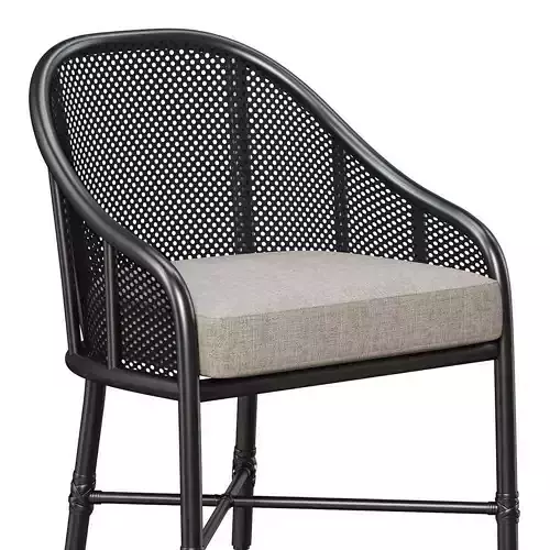 7CANED BARREL CHAIR by Bakerfurniture