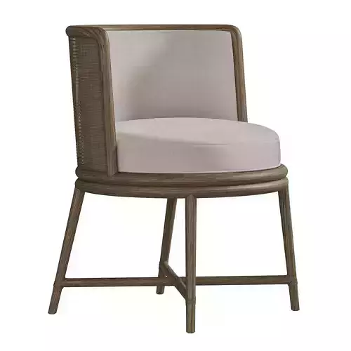 CANYON SWIVEL DINING CHAIR by Bakerfurniture