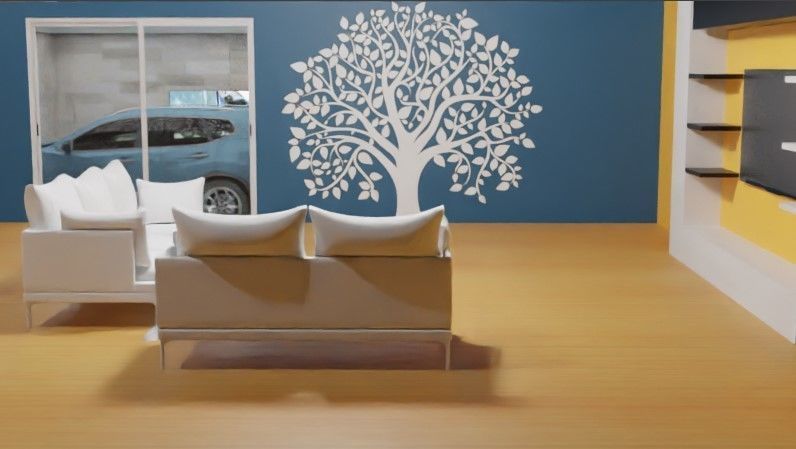 Azure House 3D model_5