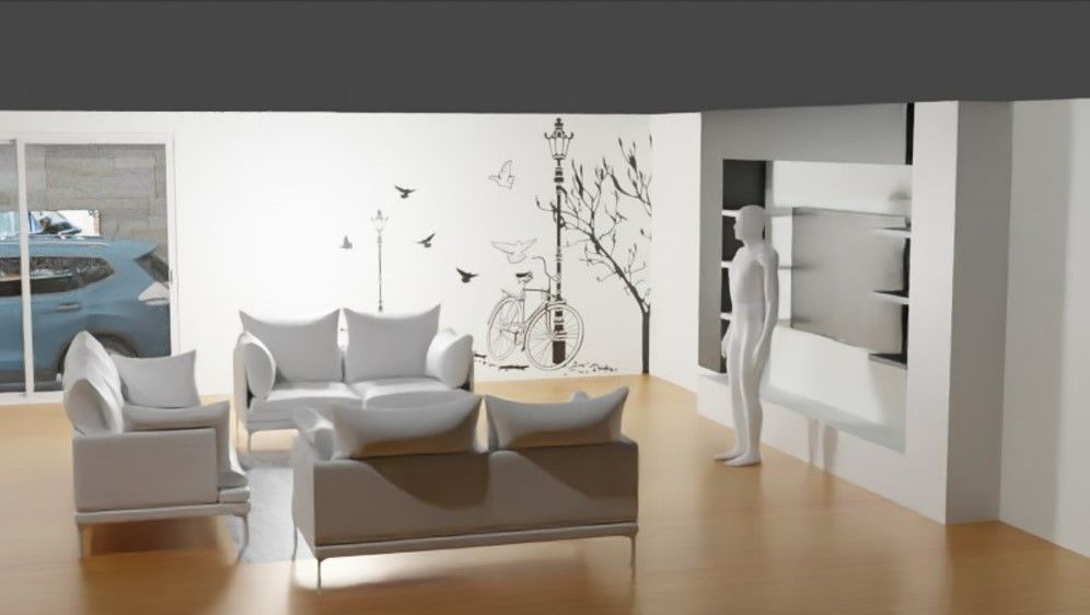 Azure House 3D model_4