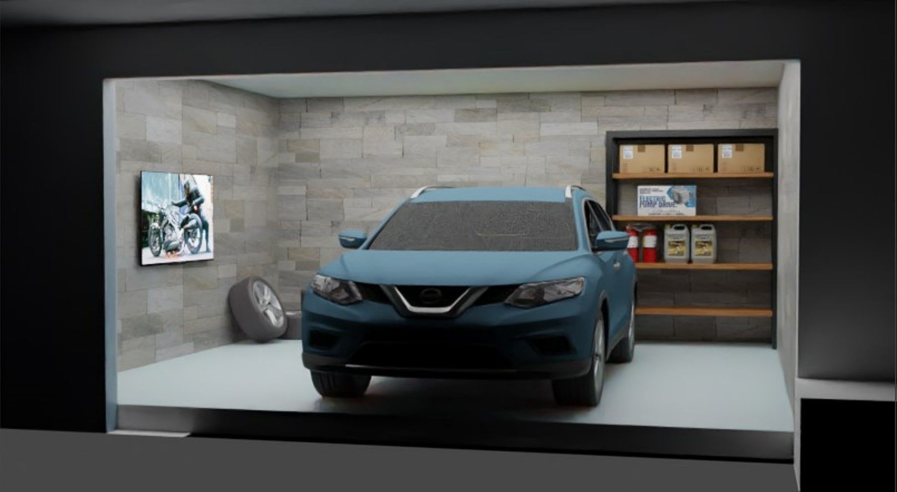 Azure House 3D model_8