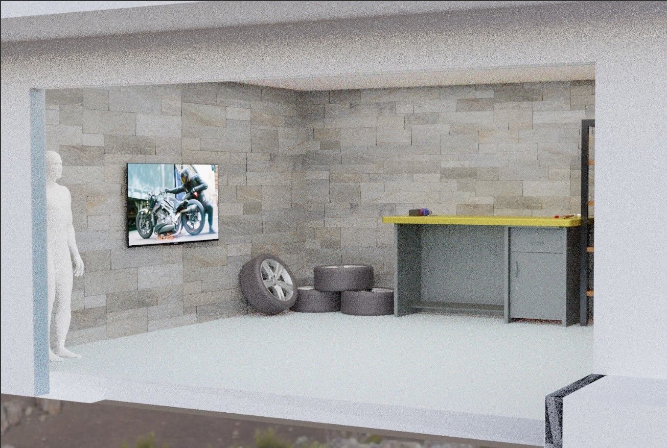 Azure House 3D model_7