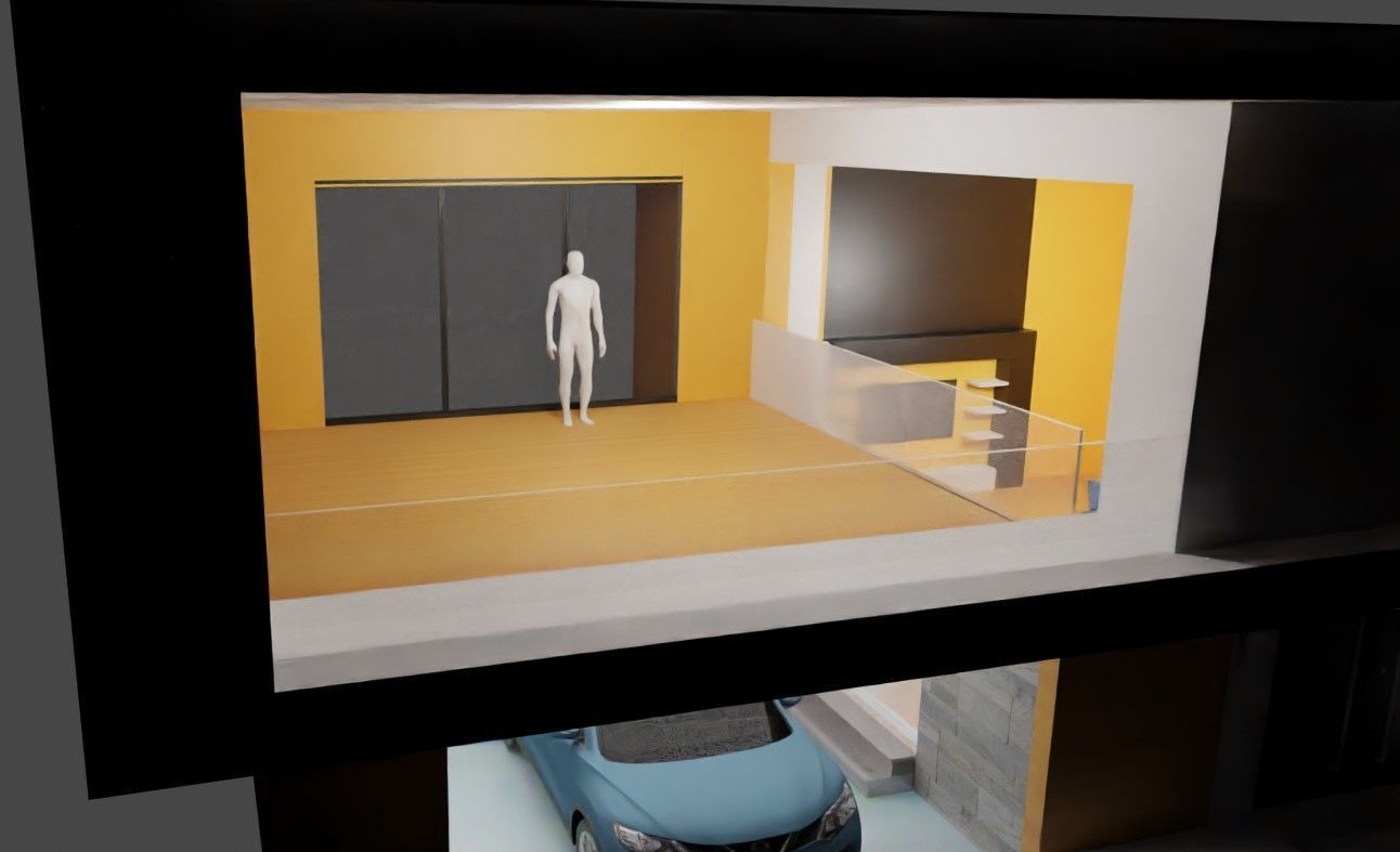 Azure House 3D model_9