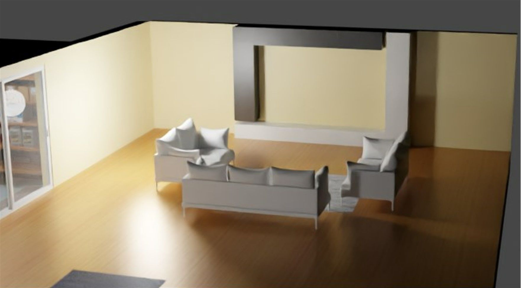 Azure House 3D model_2