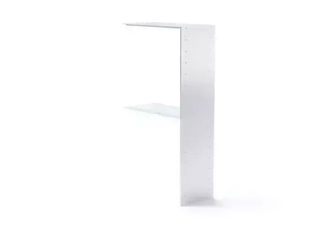 White Modular Shelf System