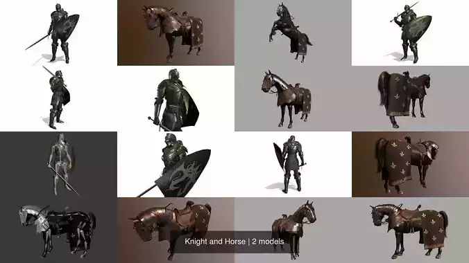 Knight and Horse