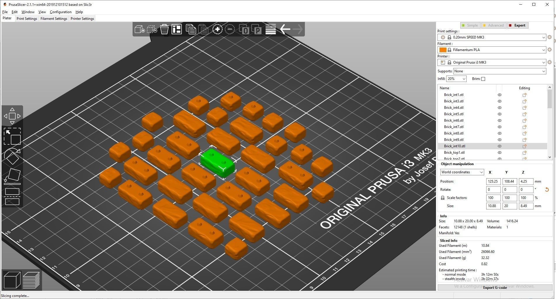 Brick Wall 3D print model_13