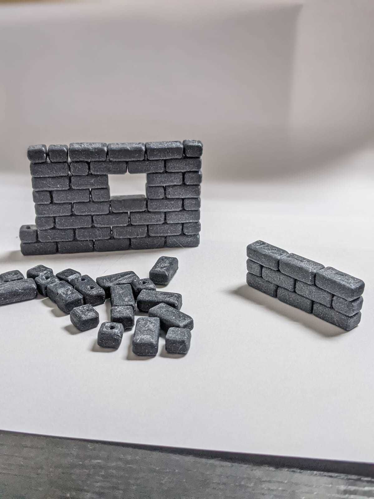 Brick Wall 3D print model_3