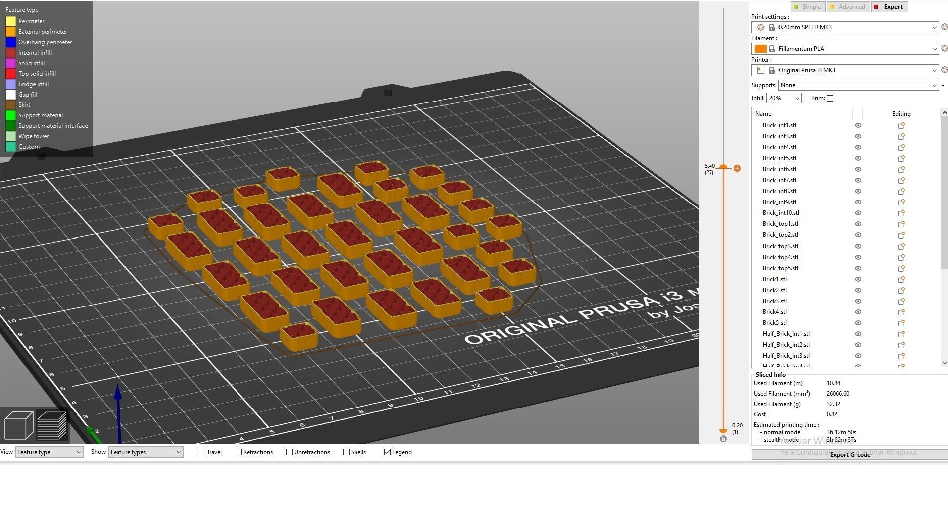 Brick Wall 3D print model_14