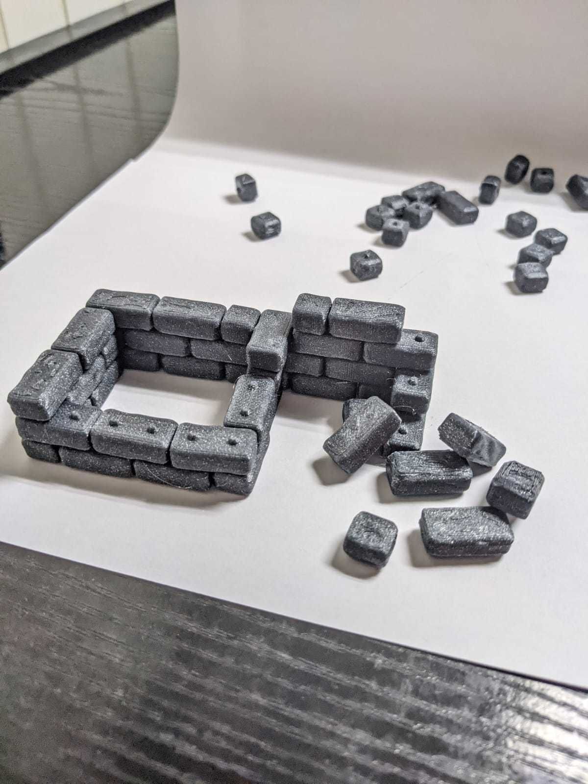 Brick Wall 3D print model_4