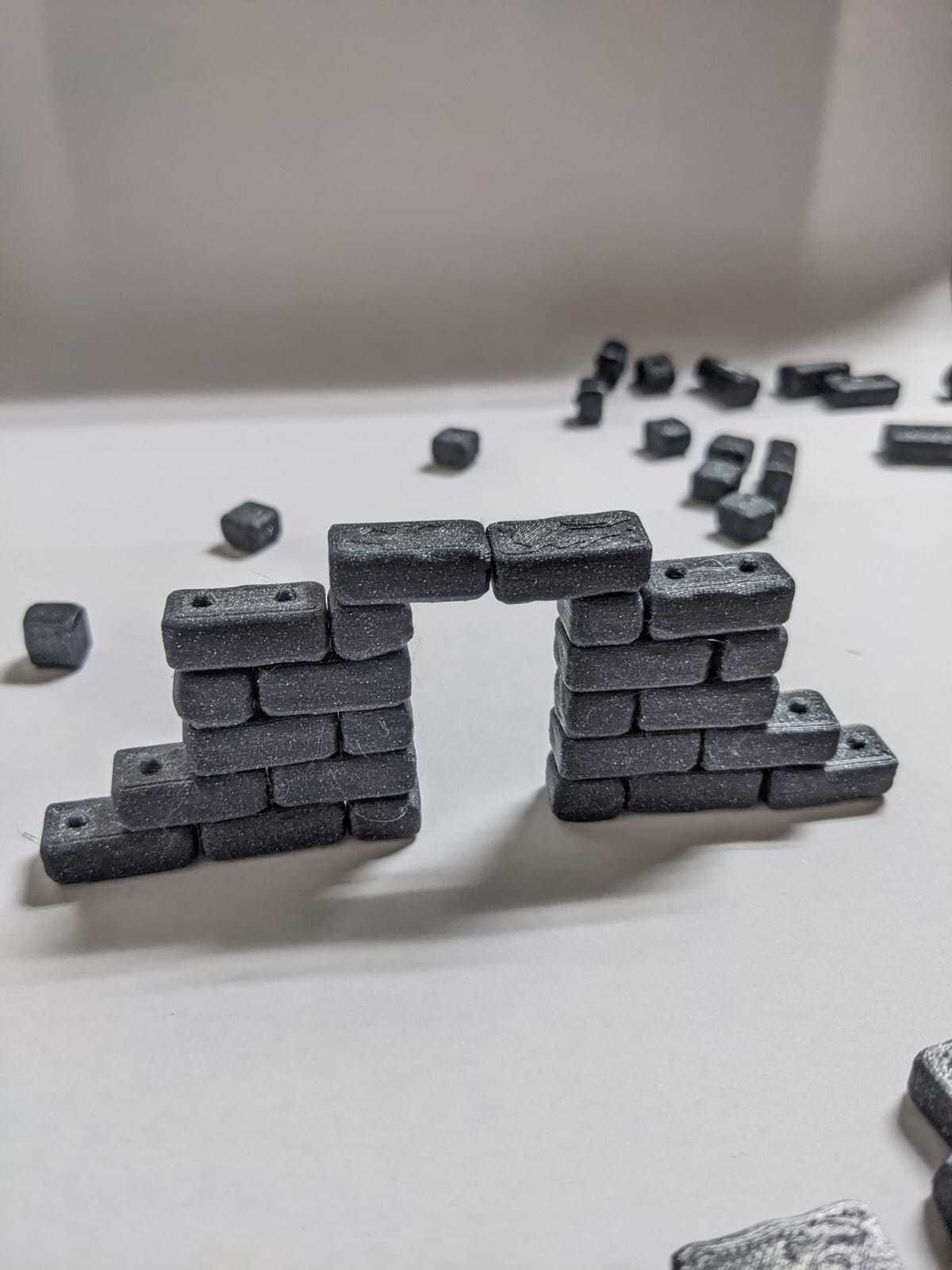 Brick Wall 3D print model_2